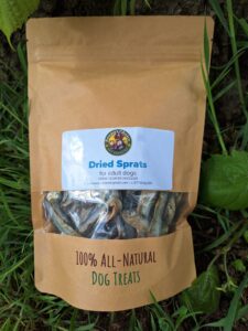 Dried sprats packet