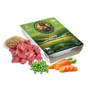 Lamb with Rice & Vegetable Wet Tray