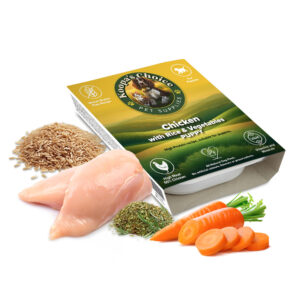 Puppy Chicken with Rice & Vegetables Wet Food Tray