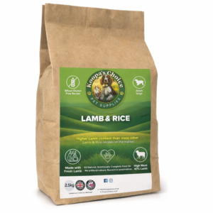 Lamb & Rice bag